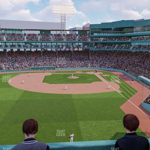 Fenway Park - Section Green Monster 3 Seat View