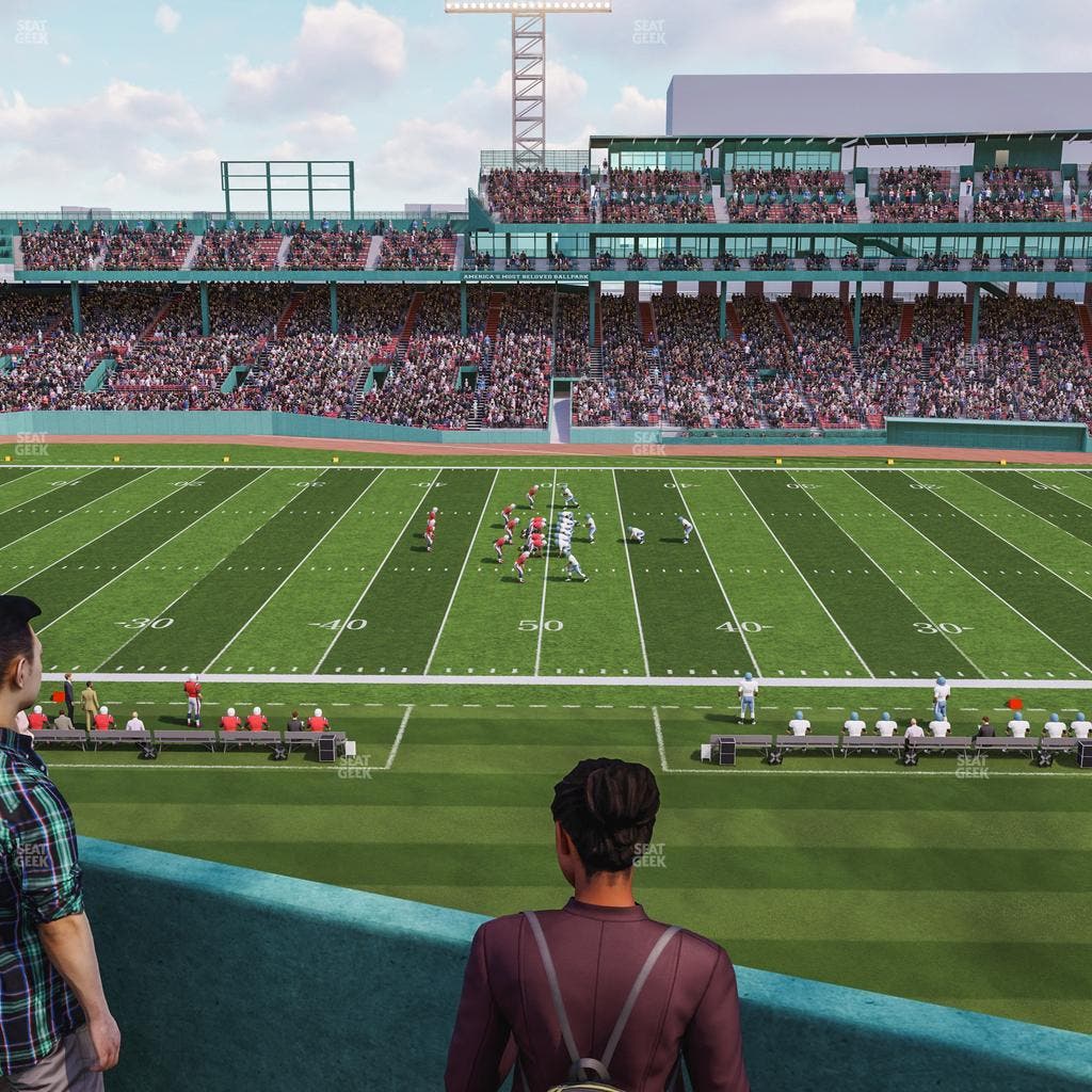 Fenway Park - Section Green Monster 4 Seat View