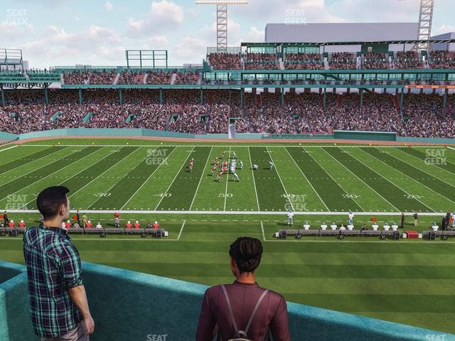 Fenway Park - Section Green Monster 4 Seat View
