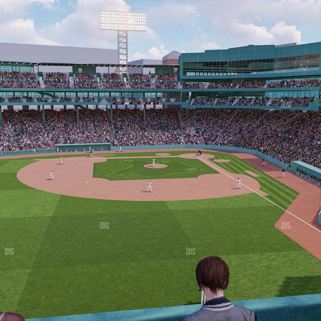 Fenway Park - Section Green Monster 4 Seat View