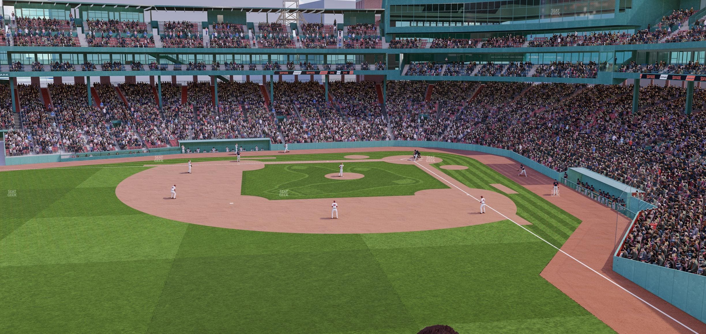 Fenway Park - Section Green Monster 4 Seat View