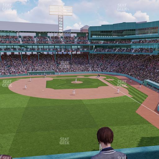 Fenway Park - Section Green Monster 4 Seat View