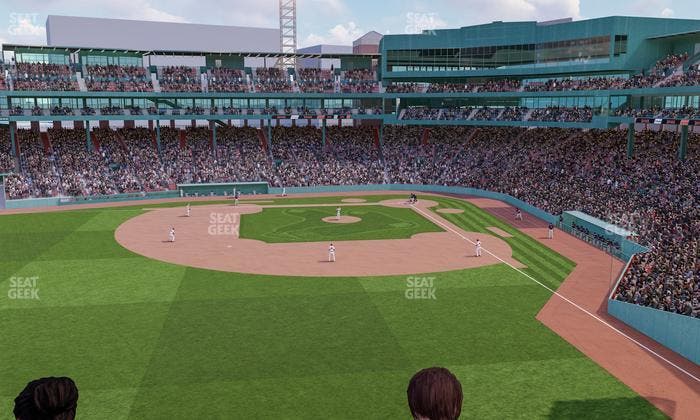 Fenway Park - Section Green Monster 4 Seat View