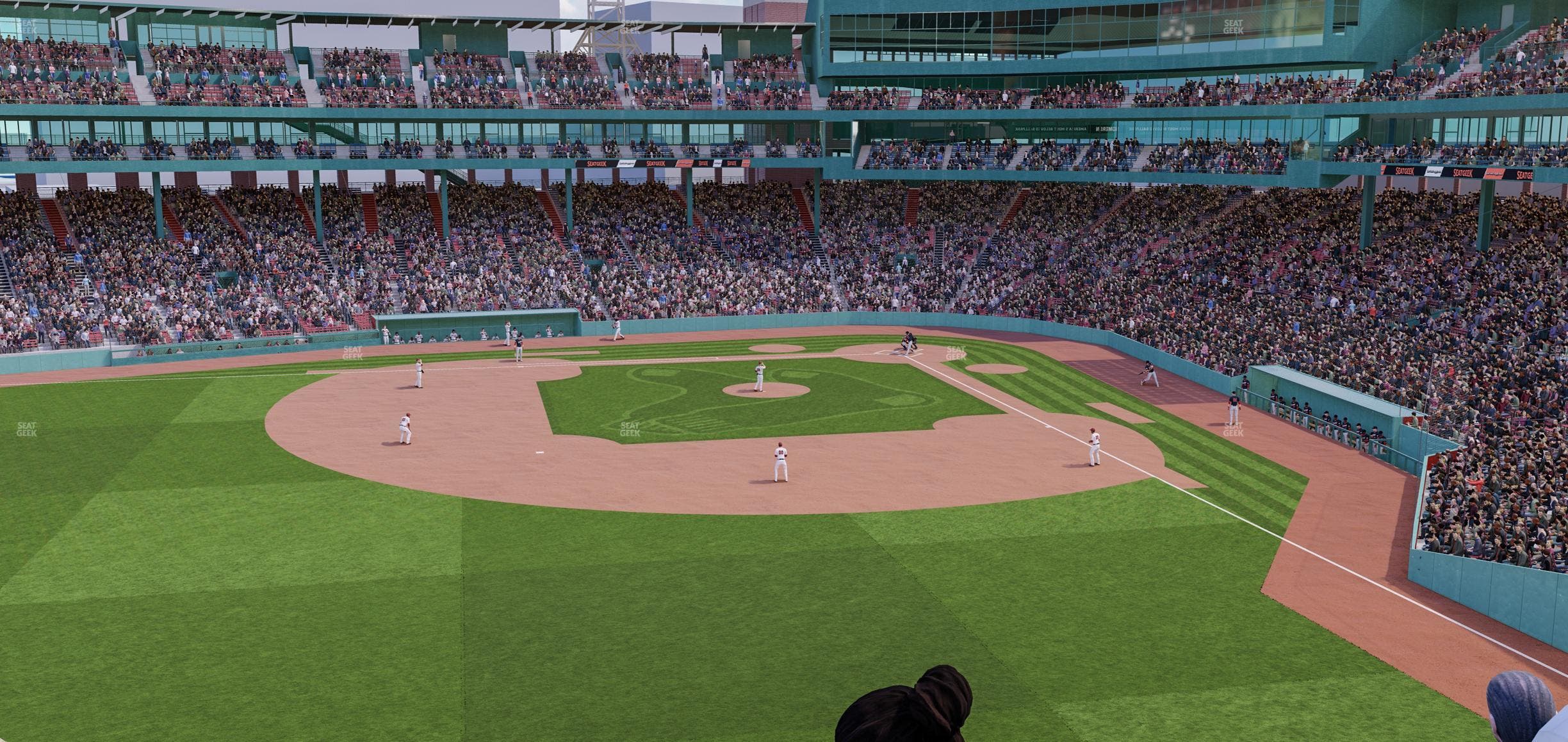 Fenway Park - Section Green Monster 5 Seat View