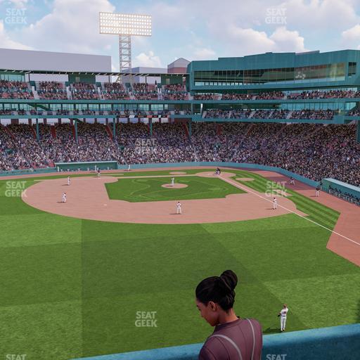 Fenway Park - Section Green Monster 5 Seat View