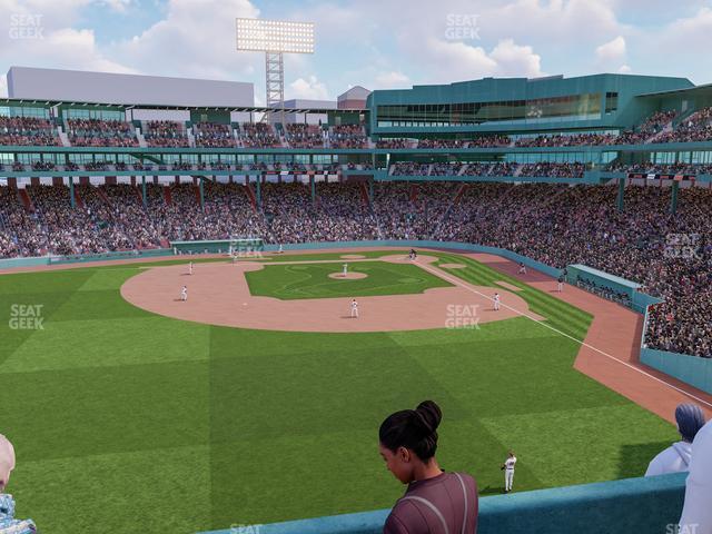 Fenway Park - Section Green Monster 5 Seat View Fenway Park - Section Green Monster 5 Seat View