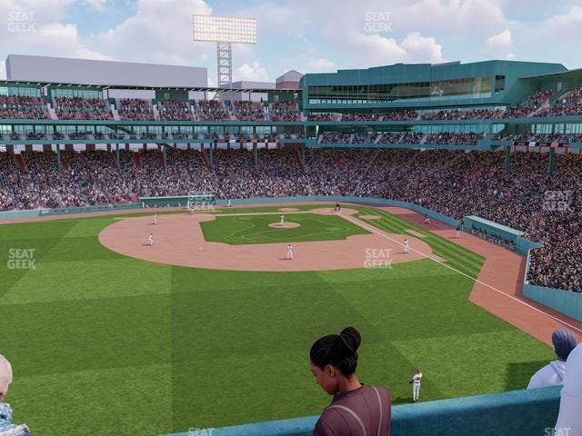 Fenway Park - Section Green Monster 5 Seat View