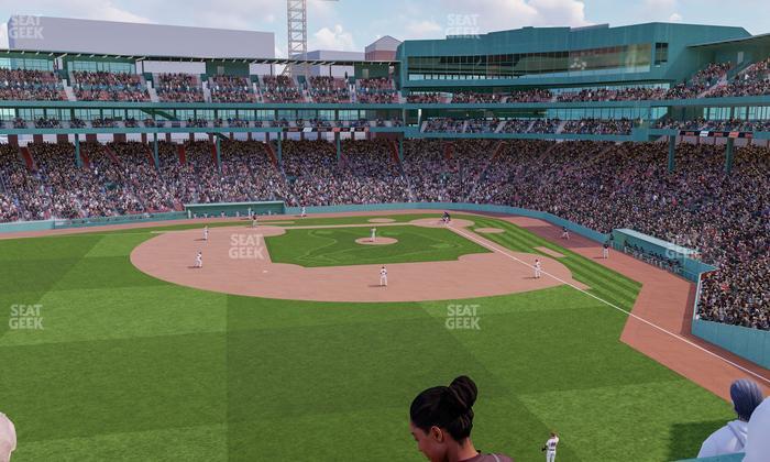 Fenway Park - Section Green Monster 5 Seat View