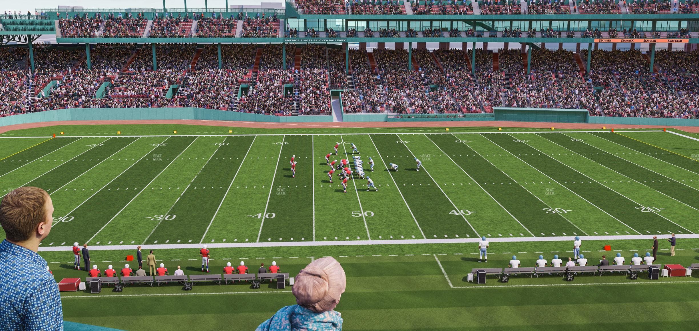 Fenway Park - Section Green Monster 5 Seat View
