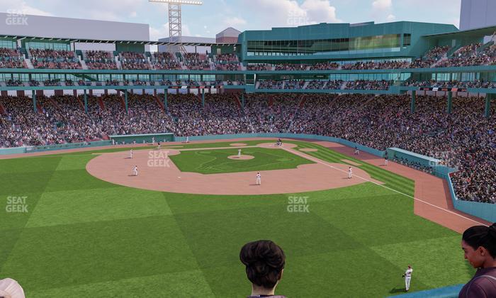 Fenway Park - Section Green Monster 6 Seat View