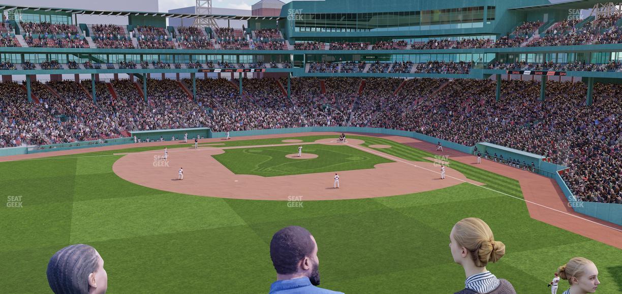 Fenway Park - Section Green Monster 7 Seat View