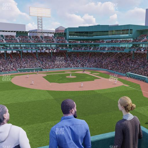 Fenway Park - Section Green Monster 7 Seat View
