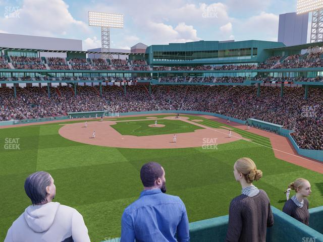 Fenway Park - Section Green Monster 7 Seat View Fenway Park - Section Green Monster 7 Seat View