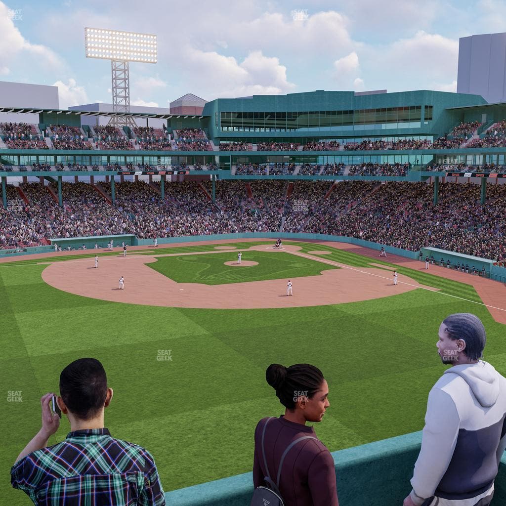 Fenway Park - Section Green Monster 8 Seat View