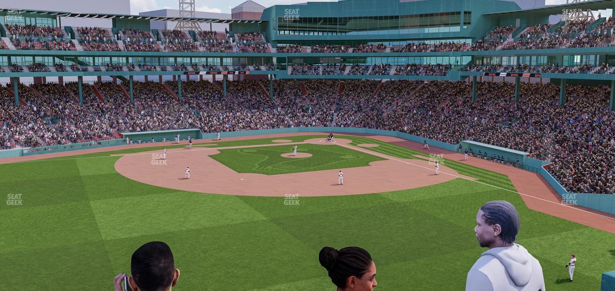 Fenway Park - Section Green Monster 8 Seat View