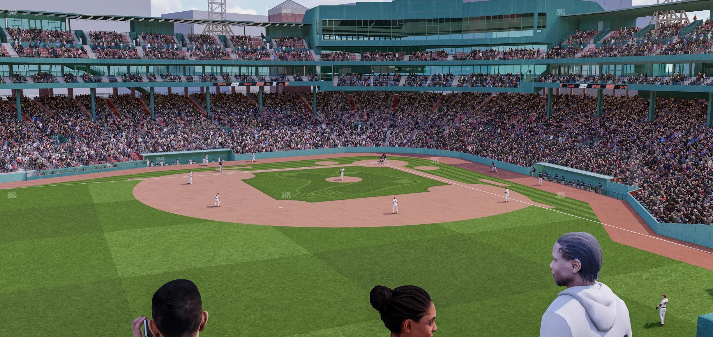 Fenway Park - Section Green Monster 8 Seat View