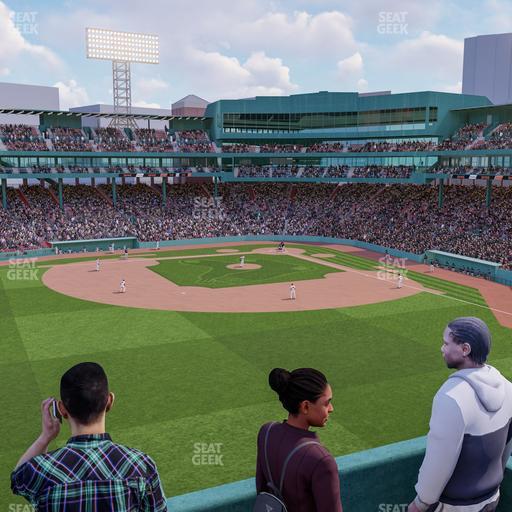 Fenway Park - Section Green Monster 8 Seat View