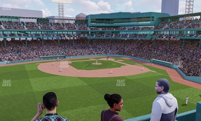 Fenway Park - Section Green Monster 8 Seat View
