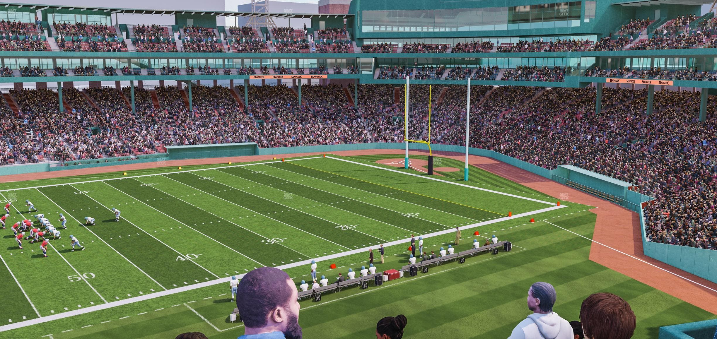 Fenway Park - Section Green Monster Sro Seat View