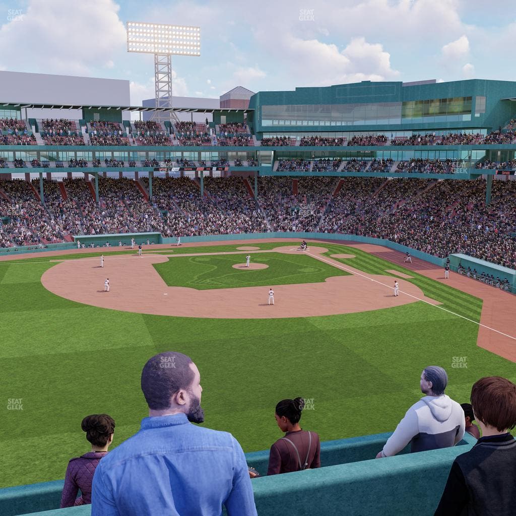 Fenway Park - Section Green Monster Sro Seat View