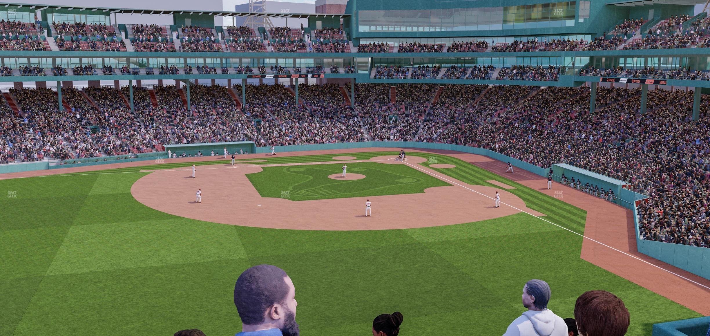 Fenway Park - Section Green Monster Sro Seat View