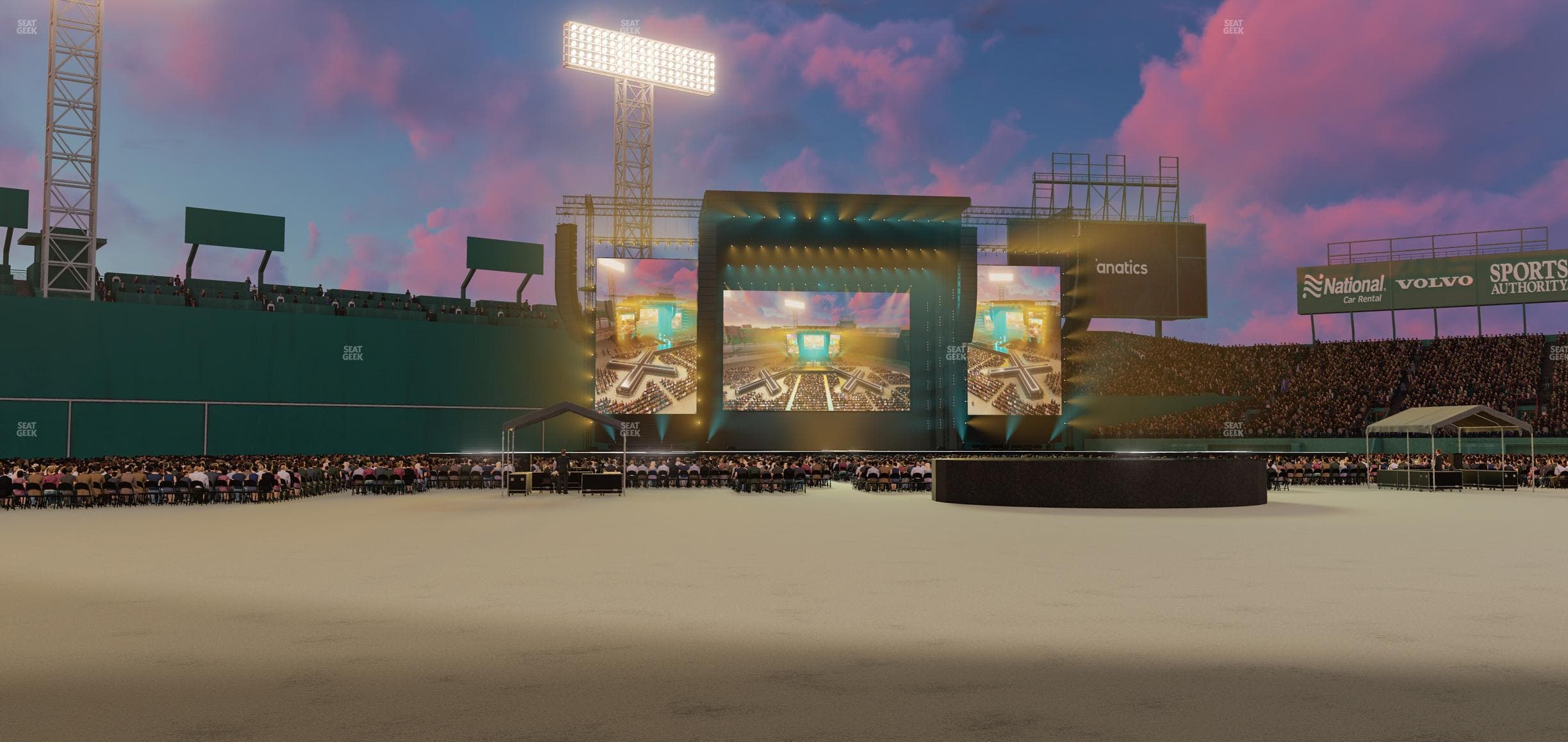 Fenway Park - Section Home Plate Dugout Box 39 Seat View