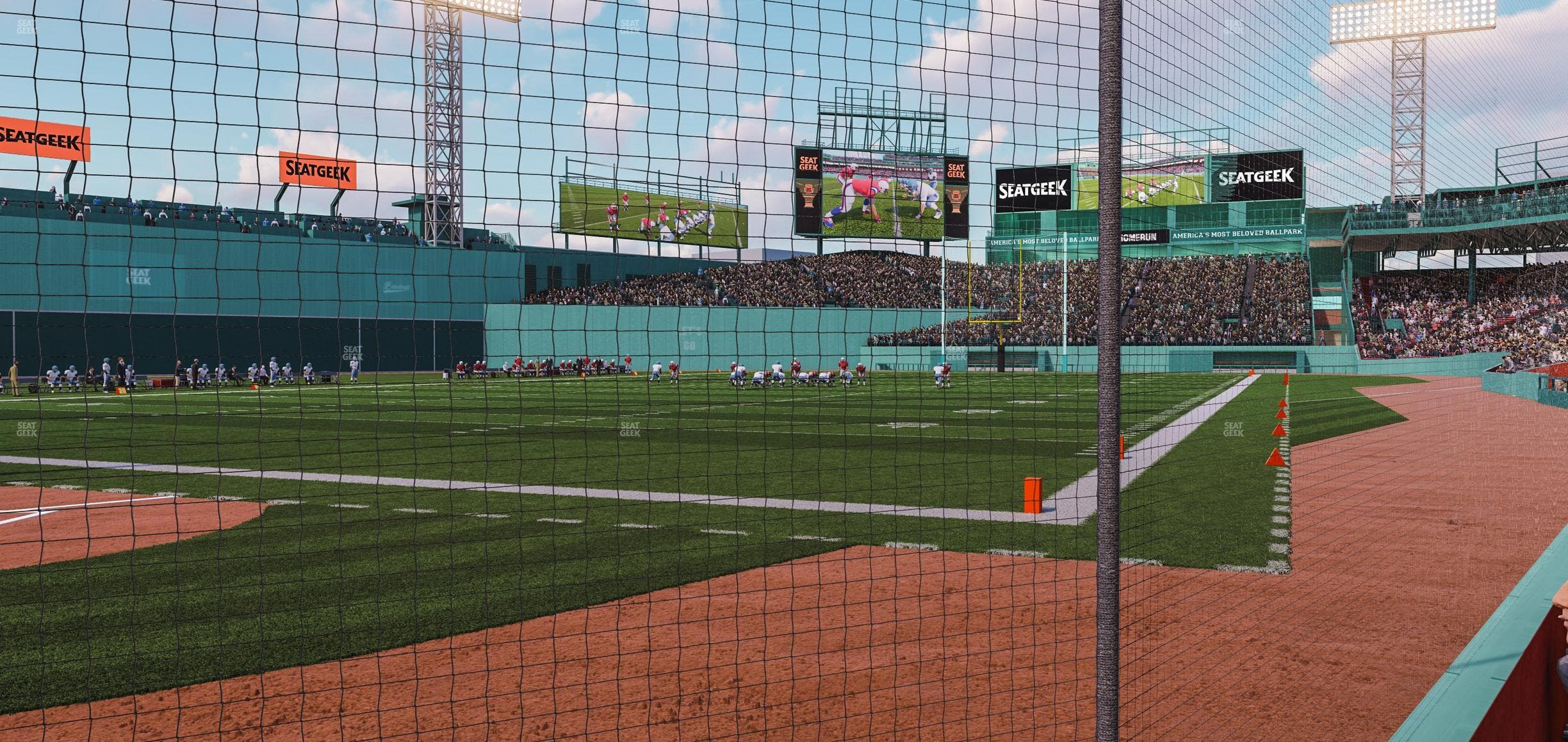 Fenway Park - Section Home Plate Dugout Box 39 Seat View