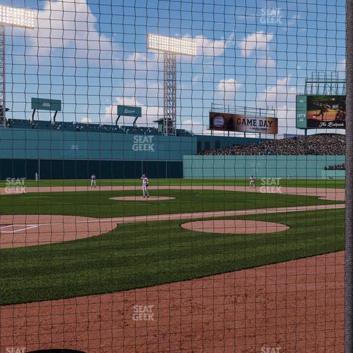 Fenway Park - Section Home Plate Dugout Box 39 Seat View