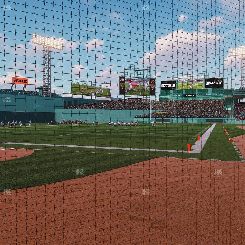 Fenway Park - Section Home Plate Dugout Box 40 Seat View