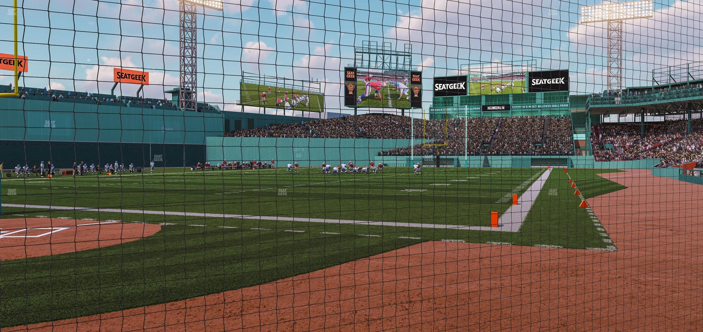 Fenway Park - Section Home Plate Dugout Box 40 Seat View