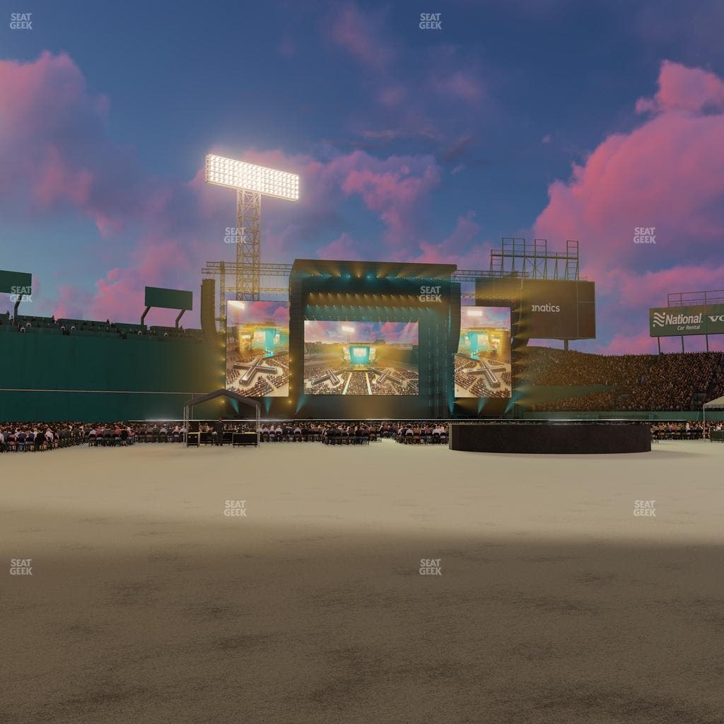 Fenway Park - Section Home Plate Dugout Box 40 Seat View
