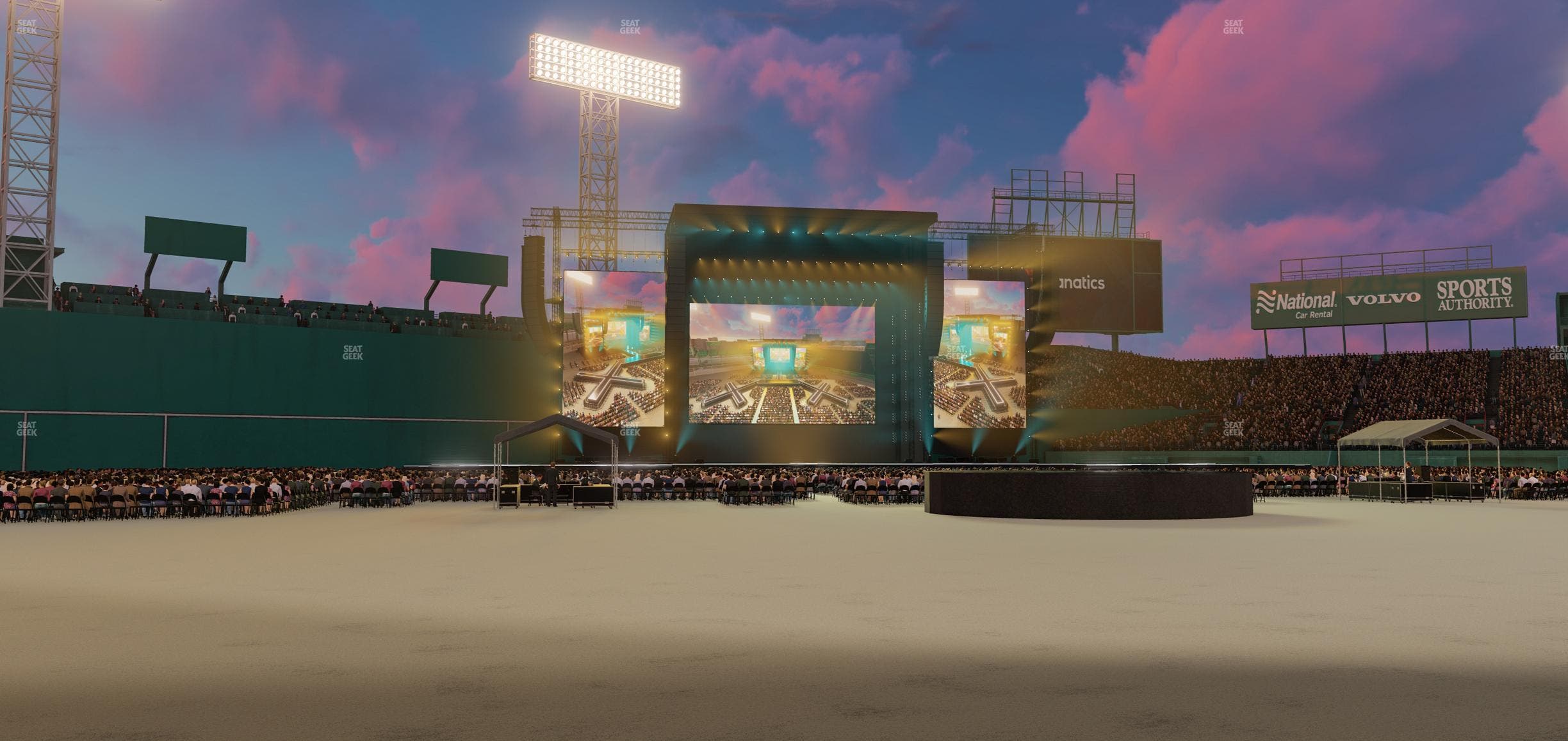 Fenway Park - Section Home Plate Dugout Box 40 Seat View