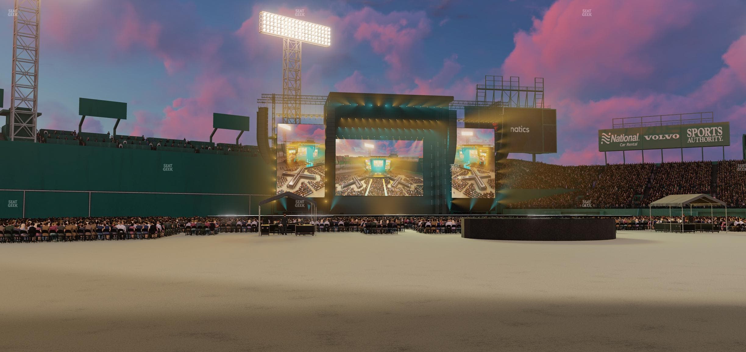 Fenway Park - Section Home Plate Dugout Box 41 Seat View