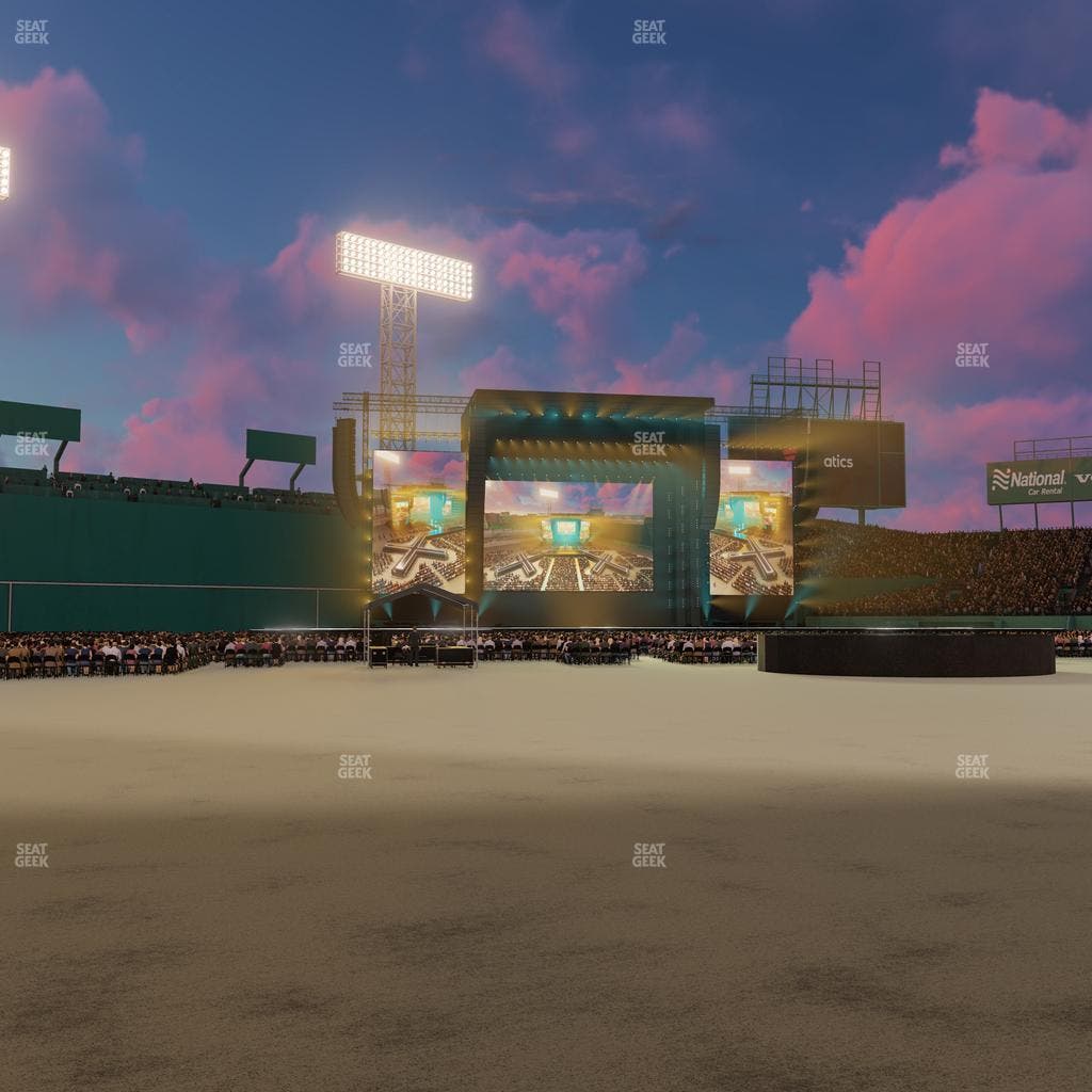 Fenway Park - Section Home Plate Dugout Box 42 Seat View