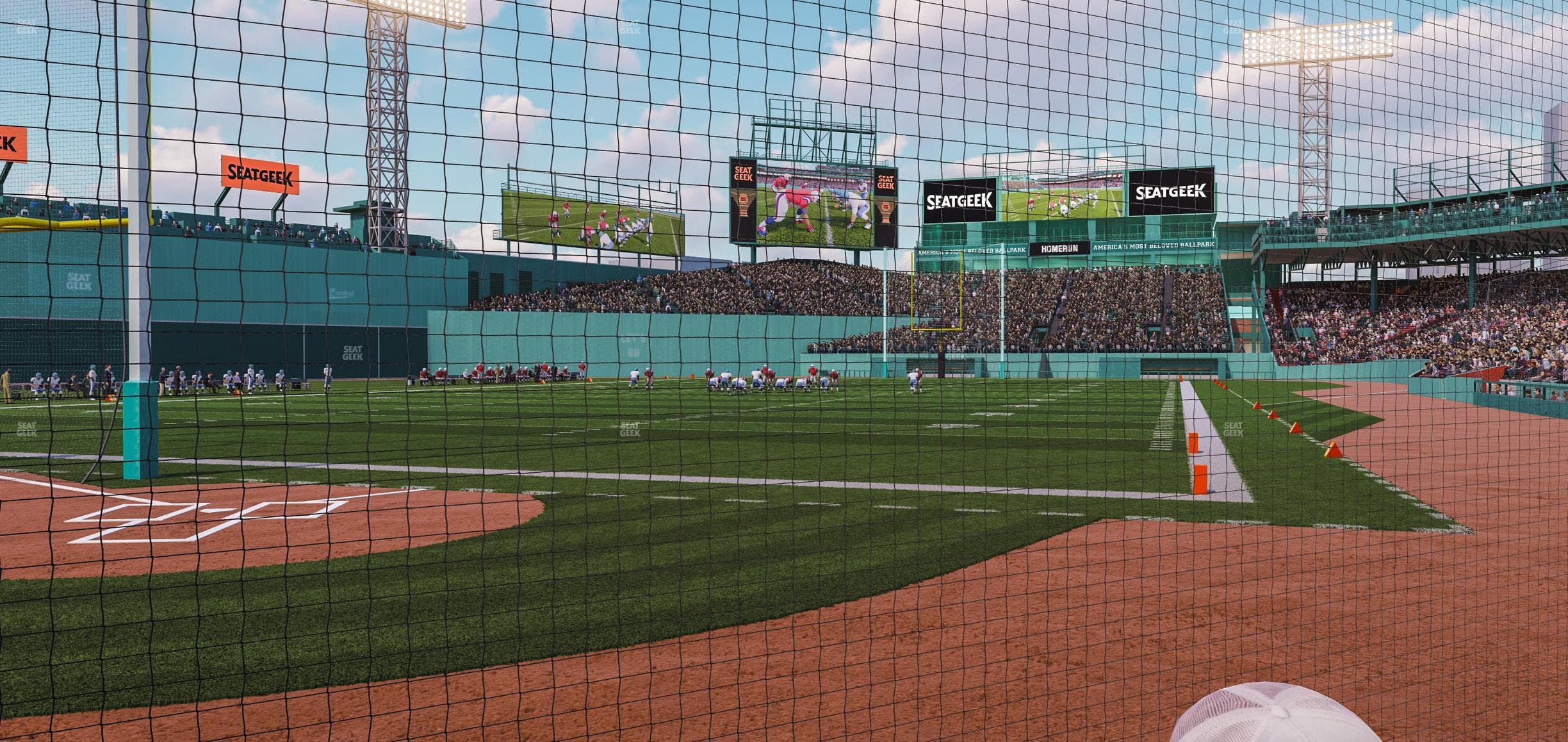 Fenway Park - Section Home Plate Dugout Box 42 Seat View