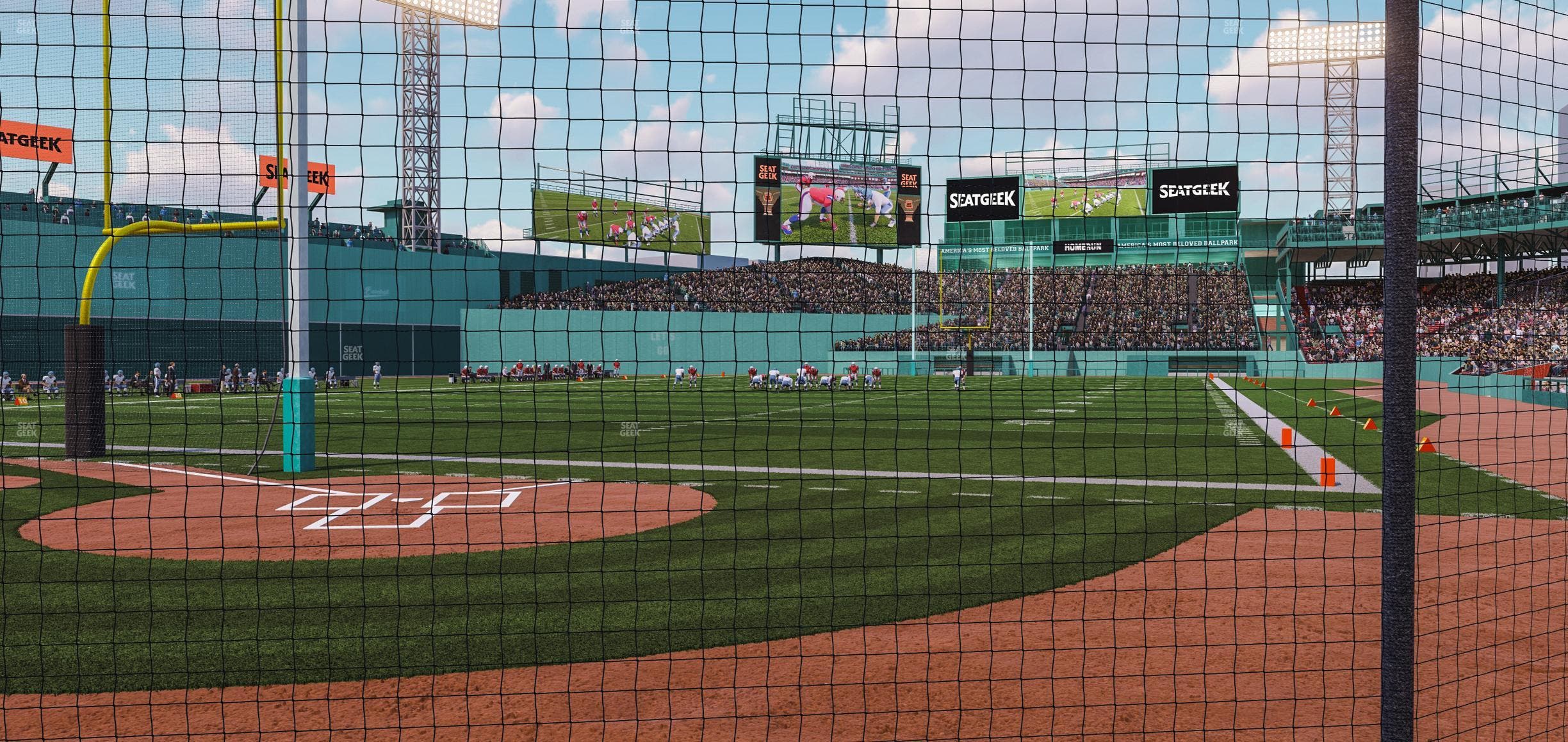 Fenway Park - Section Home Plate Dugout Box 43 Seat View