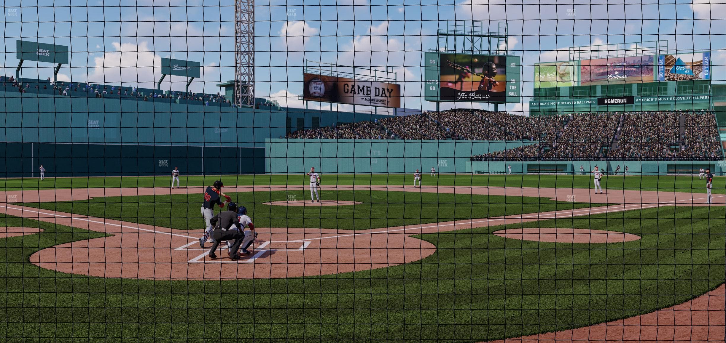 Fenway Park - Section Home Plate Dugout Box 43 Seat View