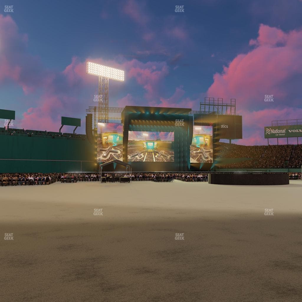 Fenway Park - Section Home Plate Dugout Box 43 Seat View