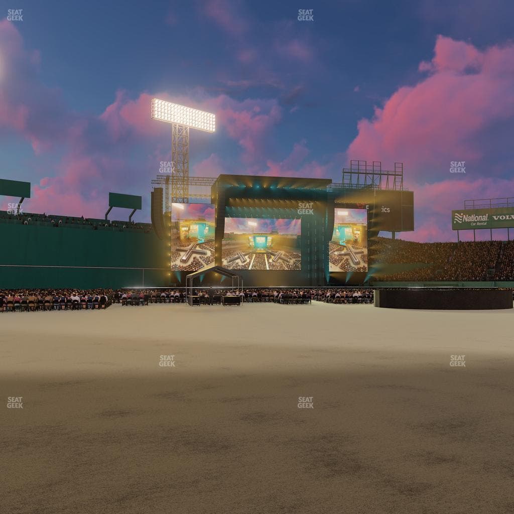 Fenway Park - Section Home Plate Dugout Box 44 Seat View