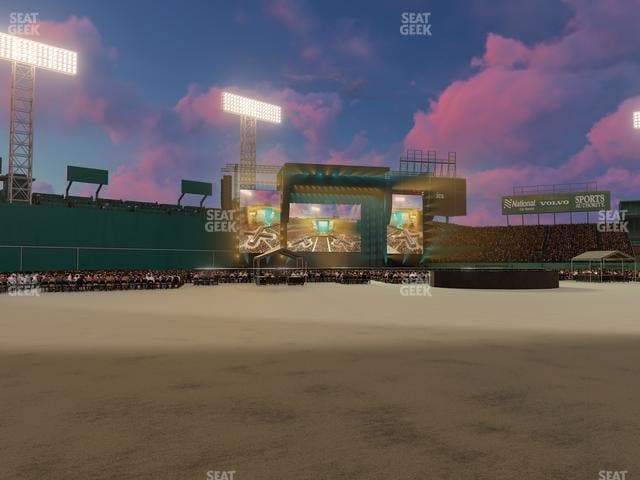 Fenway Park - Section Home Plate Dugout Box 44 Seat View
