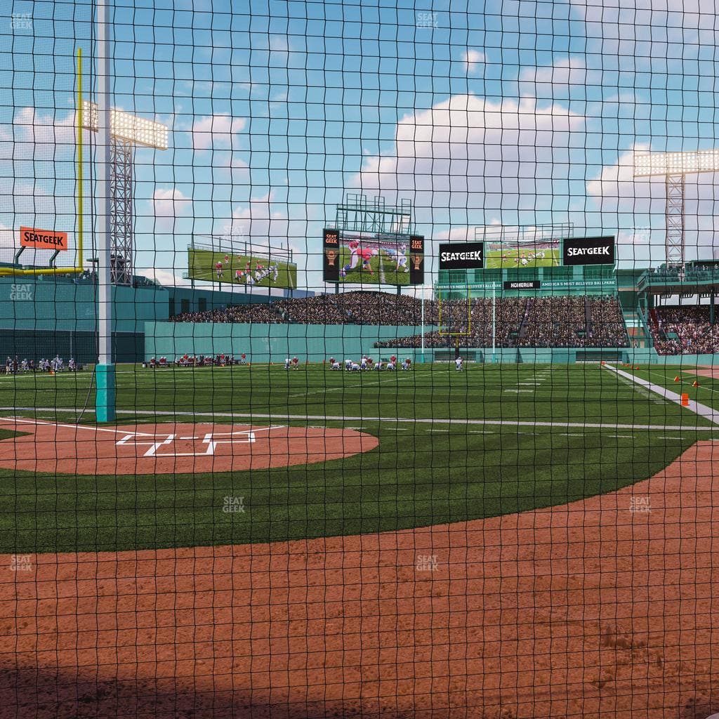 Fenway Park - Section Home Plate Dugout Box 44 Seat View