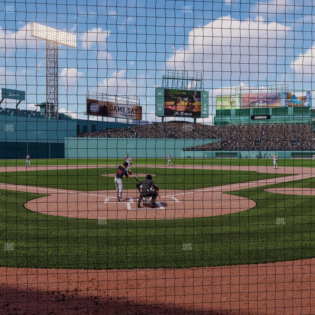 Fenway Park - Section Home Plate Dugout Box 45 Seat View