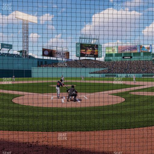 Fenway Park - Section Home Plate Dugout Box 45 Seat View
