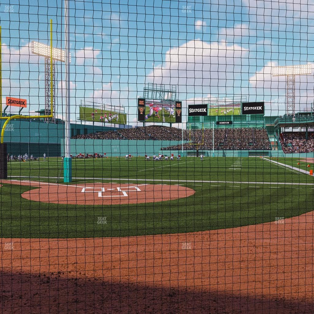 Fenway Park - Section Home Plate Dugout Box 45 Seat View