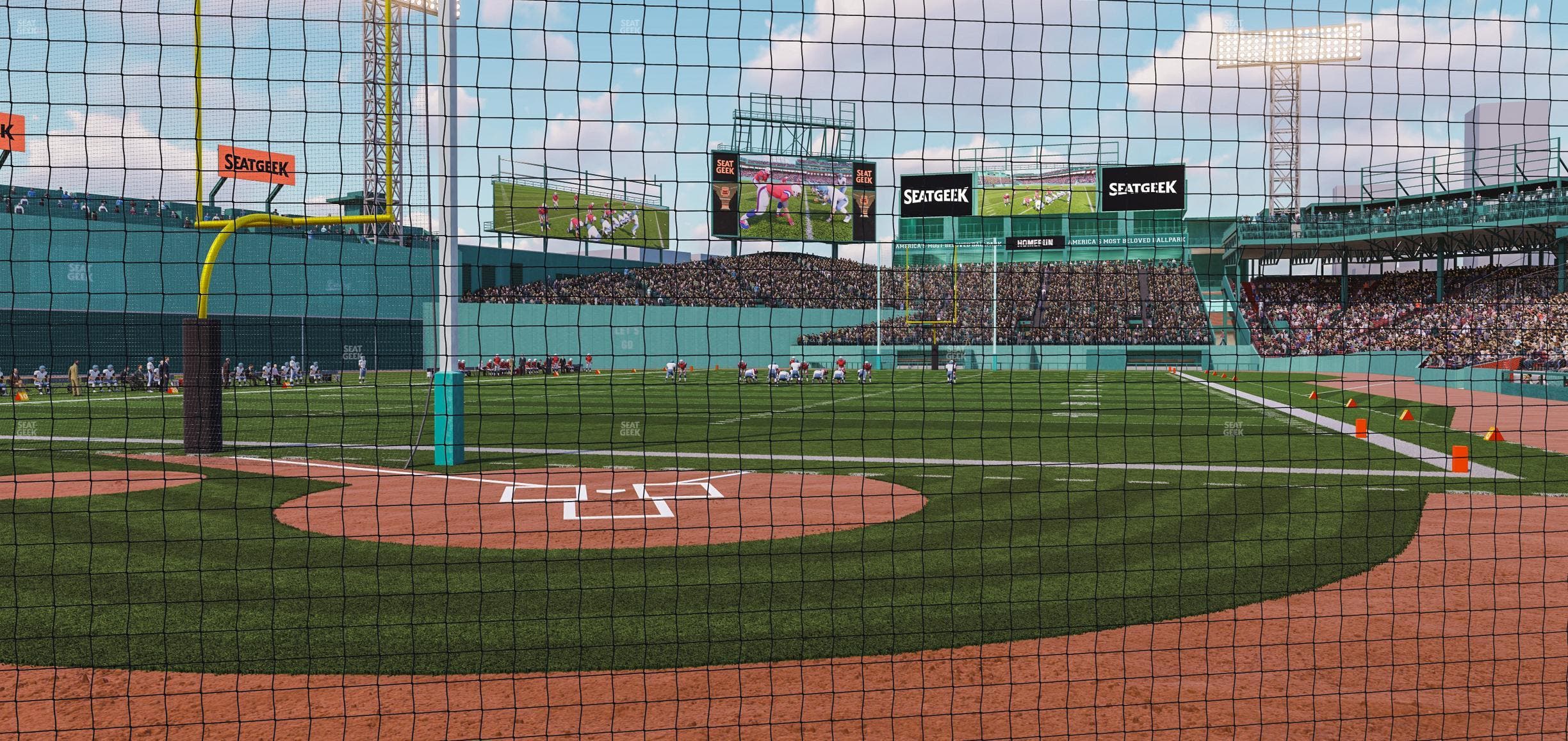 Fenway Park - Section Home Plate Dugout Box 45 Seat View