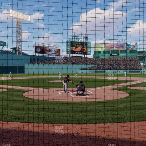 Fenway Park - Section Home Plate Dugout Box 46 Seat View
