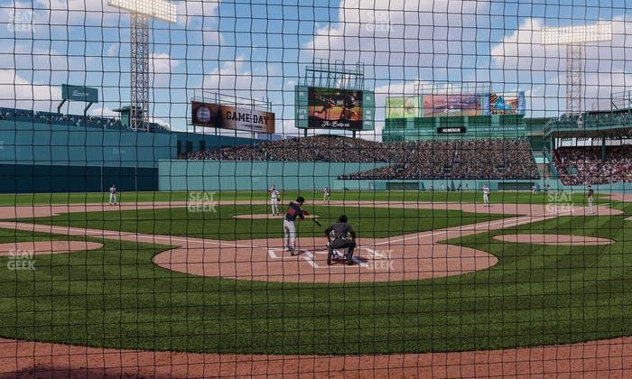Fenway Park - Section Home Plate Dugout Box 46 Seat View