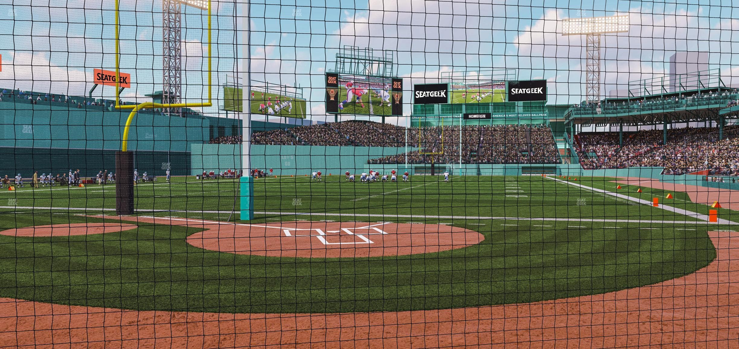 Fenway Park - Section Home Plate Dugout Box 46 Seat View