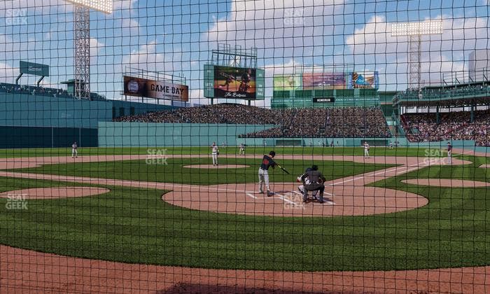 Fenway Park - Section Home Plate Dugout Box 47 Seat View