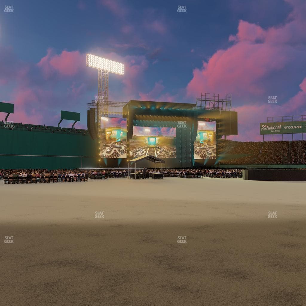 Fenway Park - Section Home Plate Dugout Box 47 Seat View